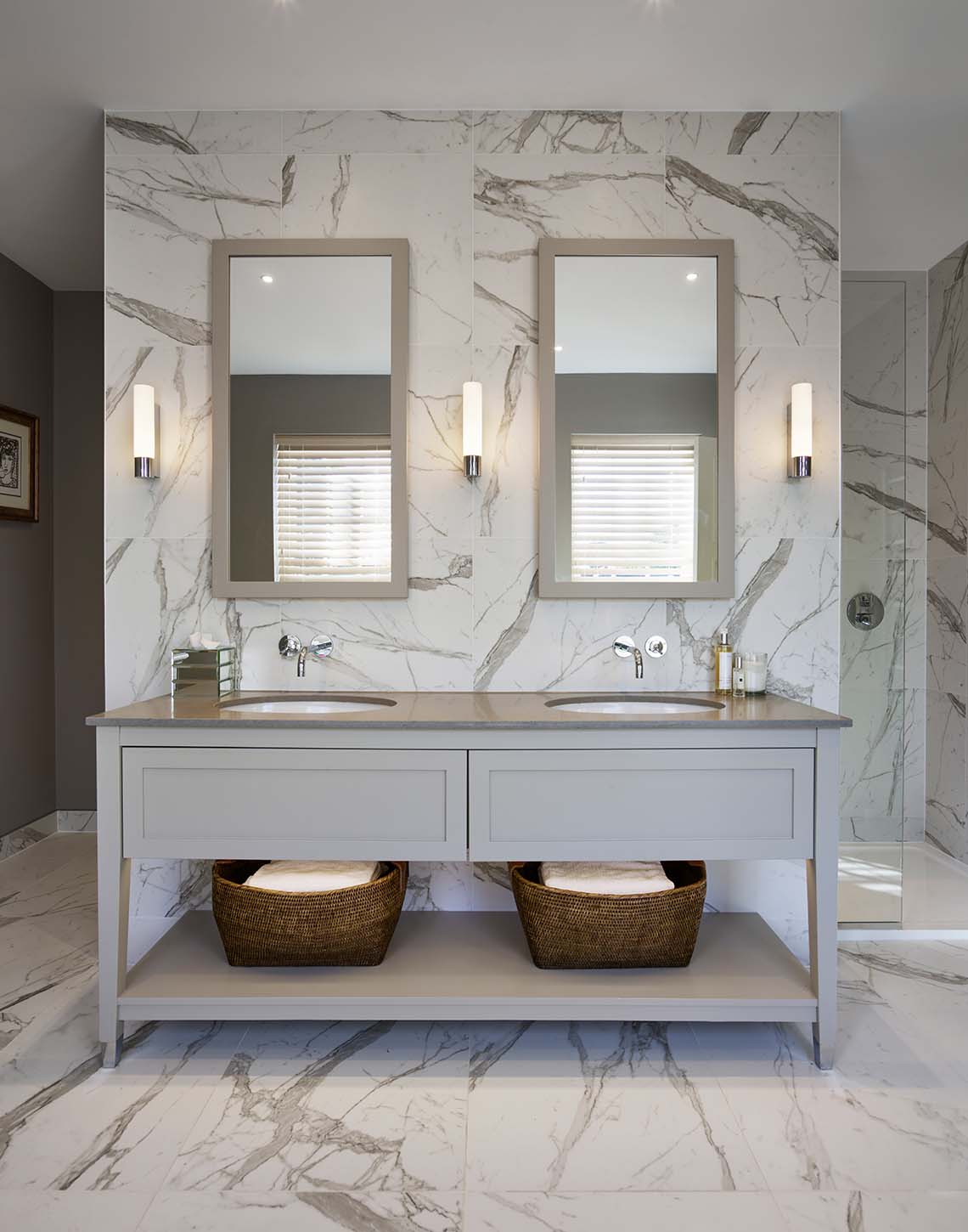 Southwell Nottinghamshire Florentine Framed Bathroom Vanity Unit
