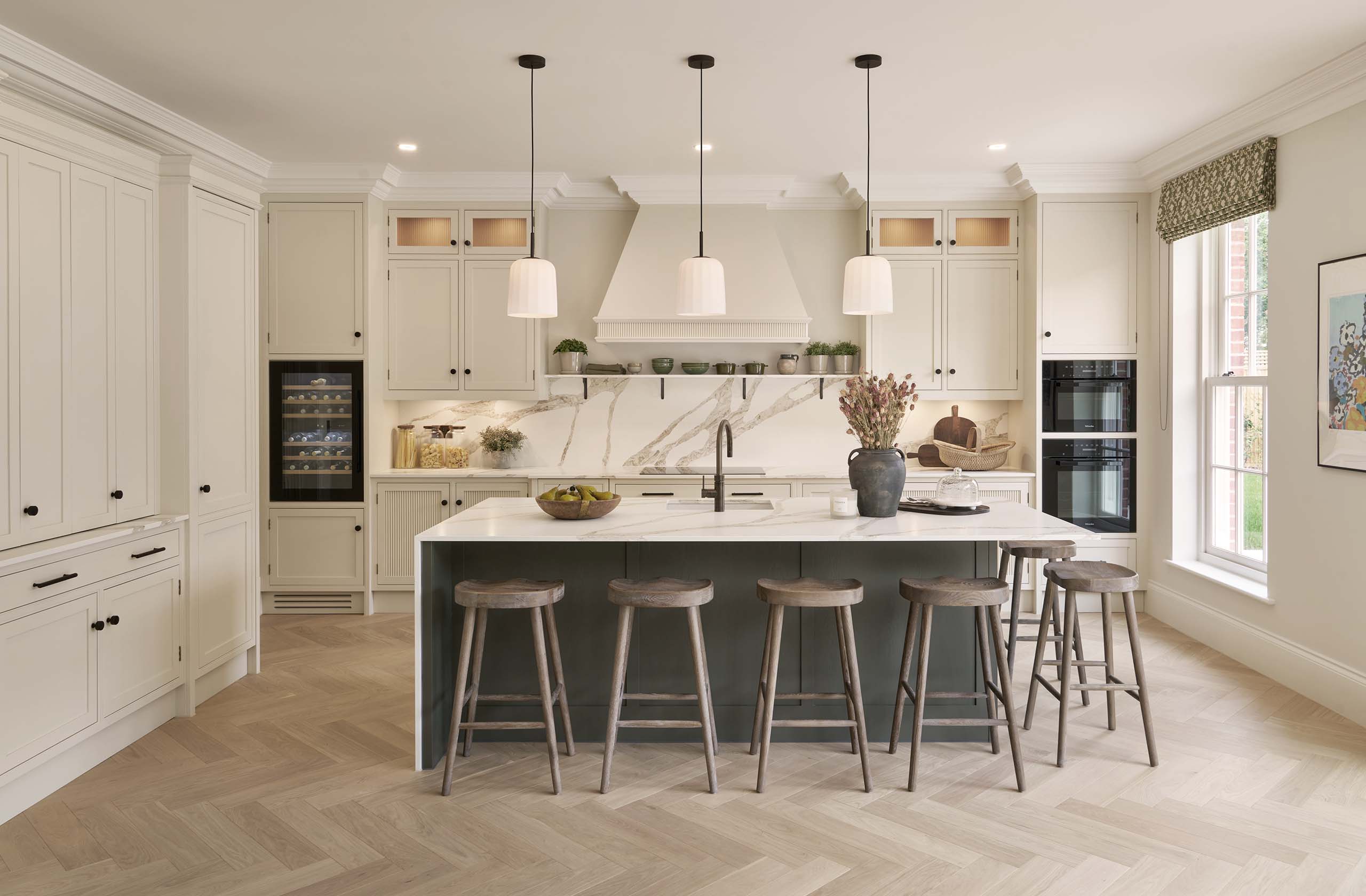 Tunbridge Wells Kent Shaker Lyon Framed Kitchen Project Hero