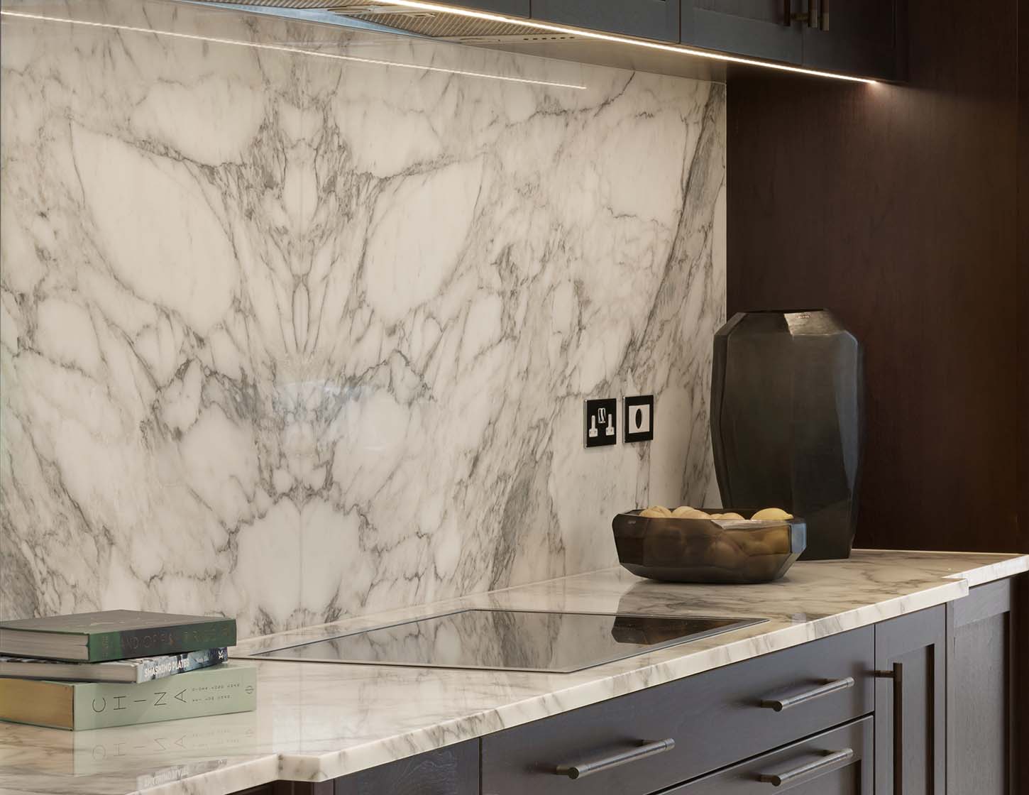 Wentworth Surrey Lyon Layon Bespoke Luxury Kitchen Details Wide